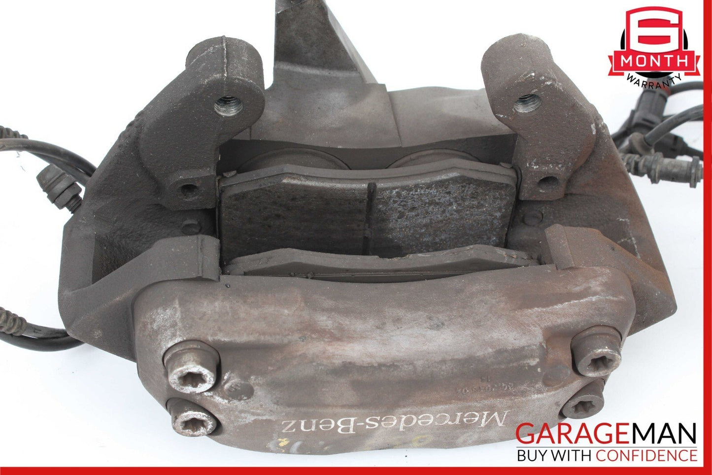 06-12 Mercedes X164 GL450 Complete Right & Left Brake Caliper Calipers Set of 4
