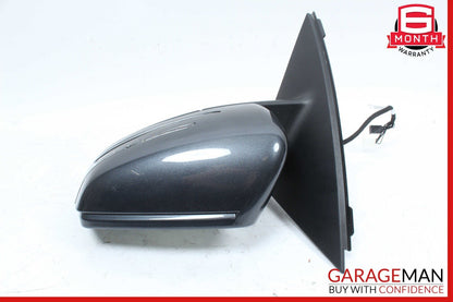 12-14 Mercedes W204 C250 Front Left Side Mirror Rear View Door Black OEM