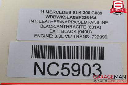 05-11 Mercedes R171 SLK300 SLK280 Front Right Side Door Lock Latch Actuator OEM