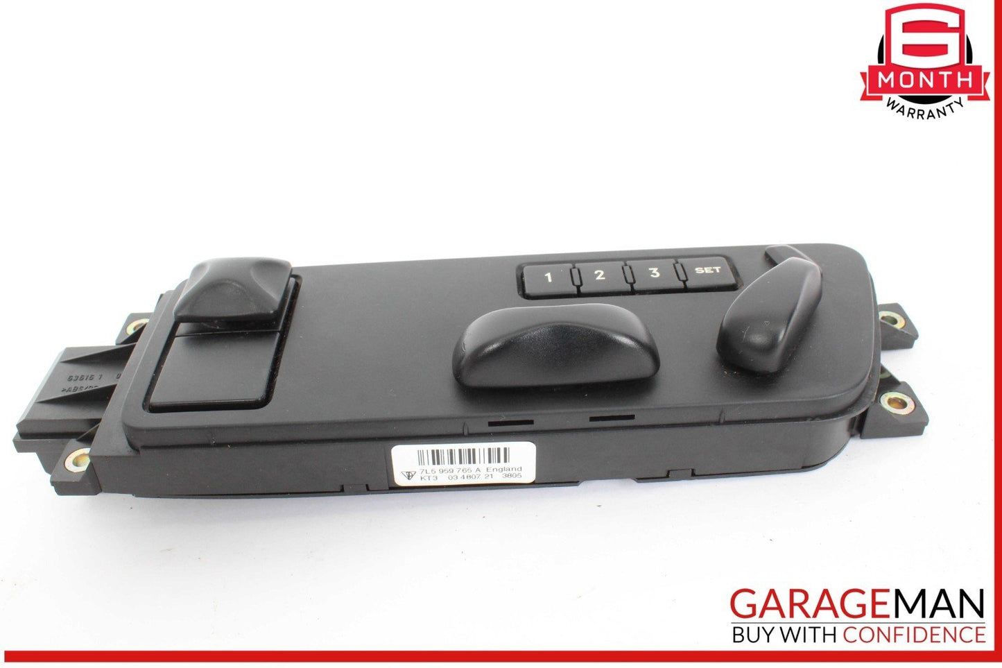 03-06 Porsche Cayenne 955 Front Left Driver Side Seat Control Switch OEM