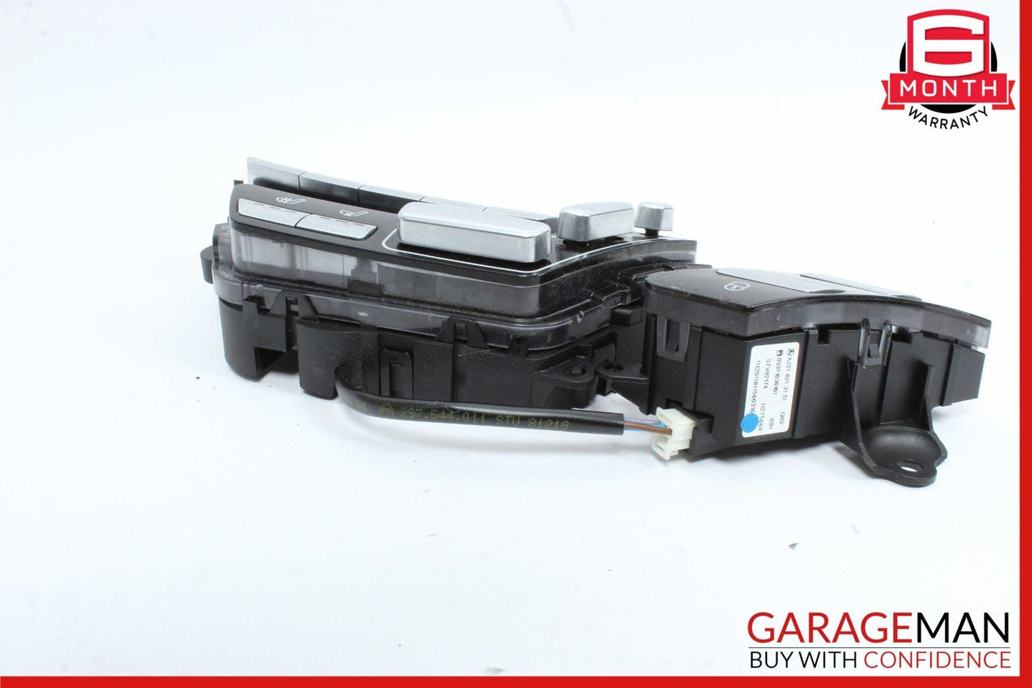 07-14 Mercedes W221 S550 CL600 Front Right Side Seat Control Switch Set of 2