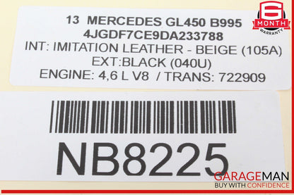 10-20 Mercedes X166 GL450 Communication Control Module Unit OEM