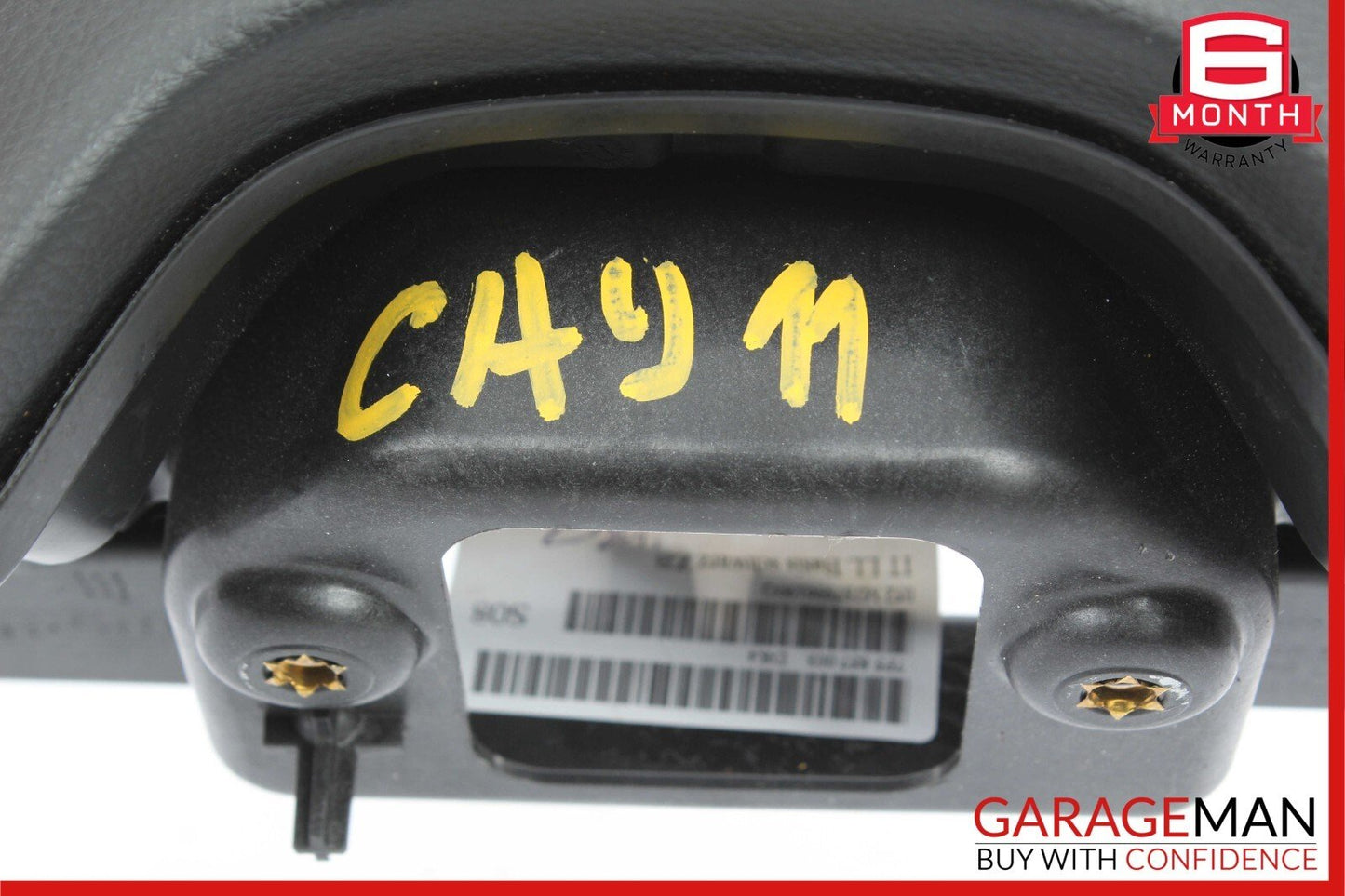 11-17 Porsche Cayenne 958 Dash Dashboard Gauge Trim Cover Panel Black OEM