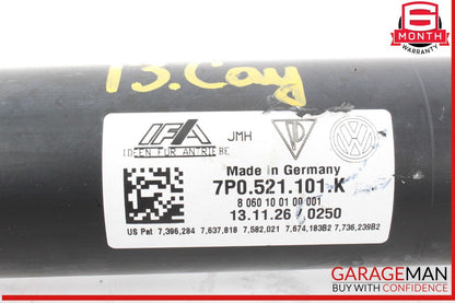 11-18 Porsche Cayenne 958 Front Driveshaft Propeller Shaft 7P0521101K OEM
