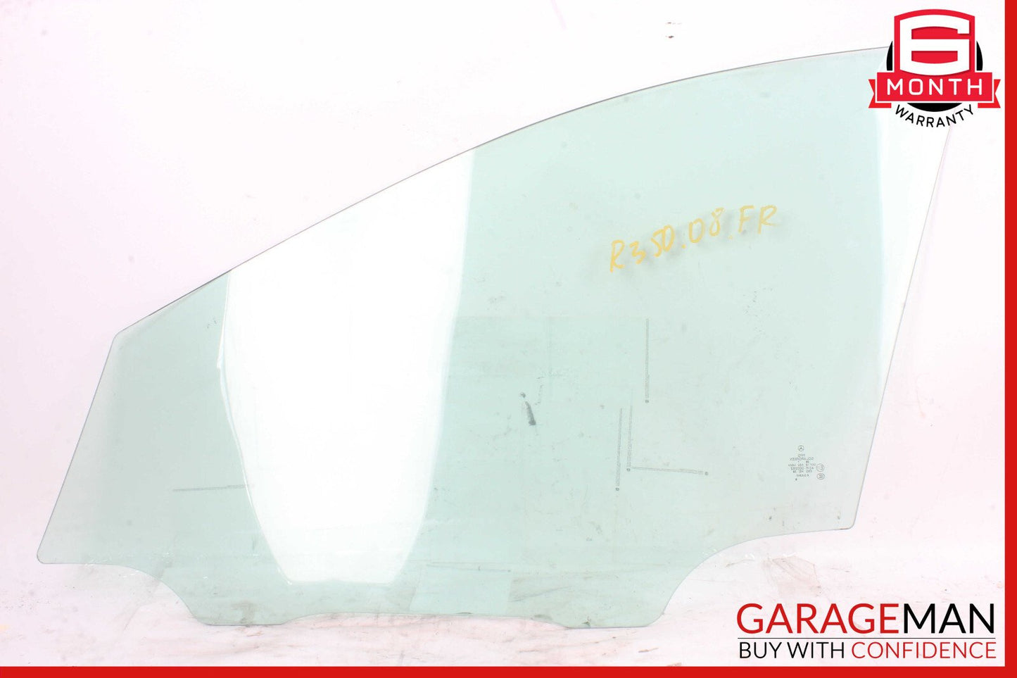 06-13 Mercedes W251 R350 R500 Front Right Passenger Side Door Window Glass OEM