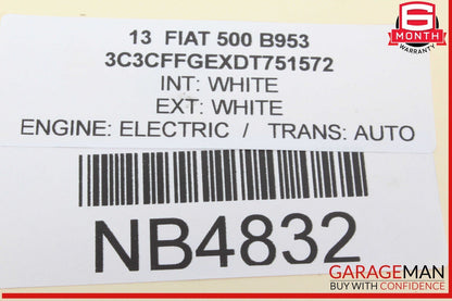 12-15 Fiat 500 Electric Auxiliary Coolant Water Pump 52014557AC OEM