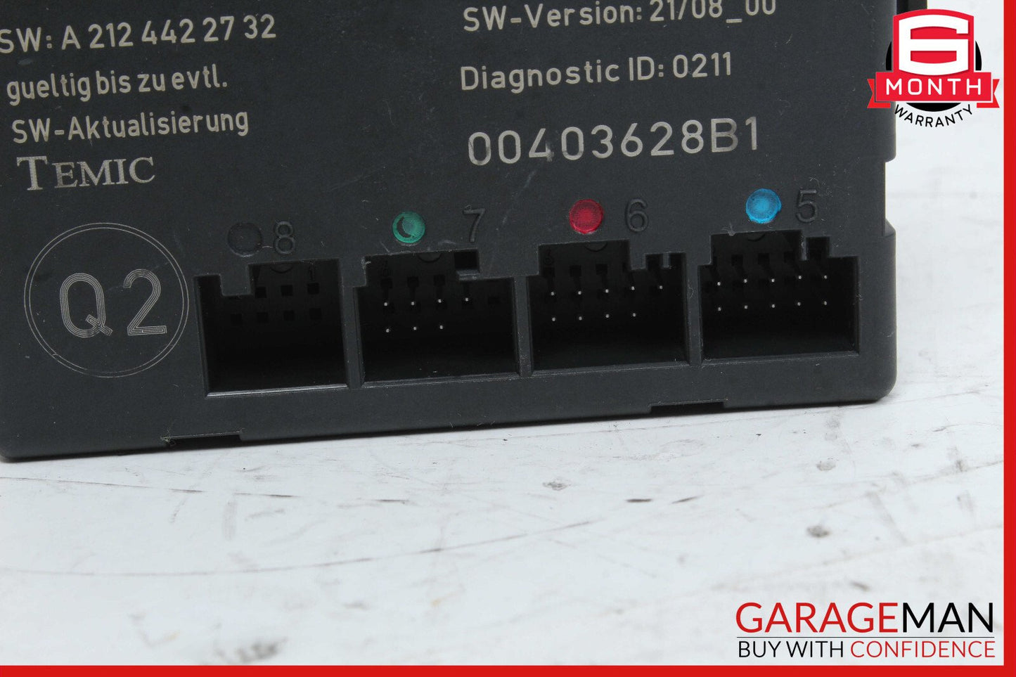 08-18 Mercedes W212 E350 SLK350 E400 Front Left Side Door Control Module OEM