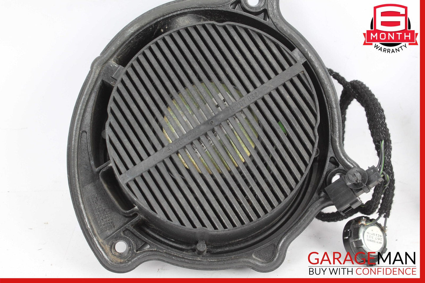 00-06 Mercedes W220 S55 S350 Front Left & Right Door Sound Speaker Speakers Set