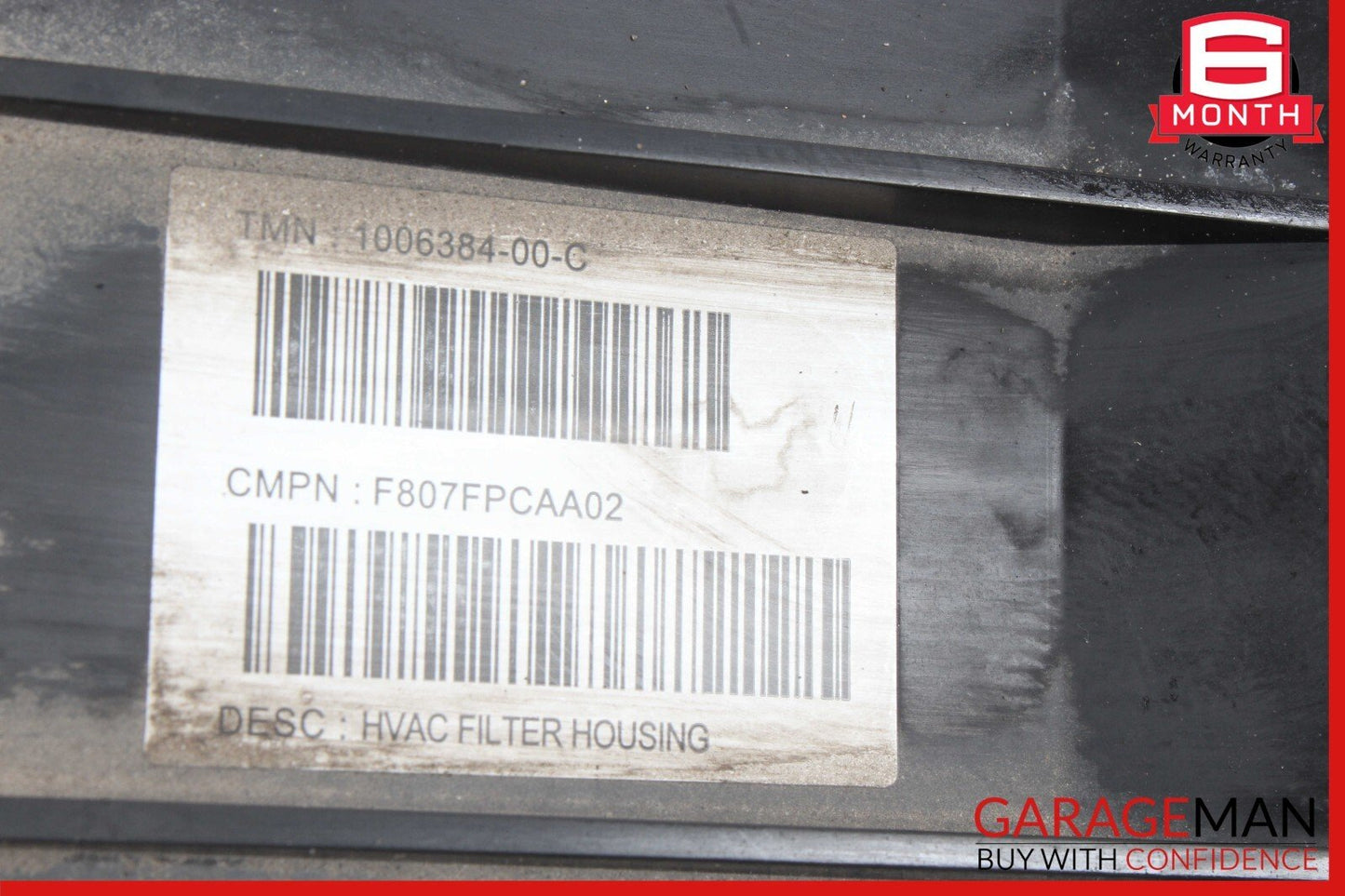 12-15 Tesla Model S A/C Conditioner Air Conditioning HVAC Filter Housing Assy