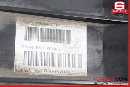 12-15 Tesla Model S A/C Conditioner Air Conditioning HVAC Filter Housing Assy