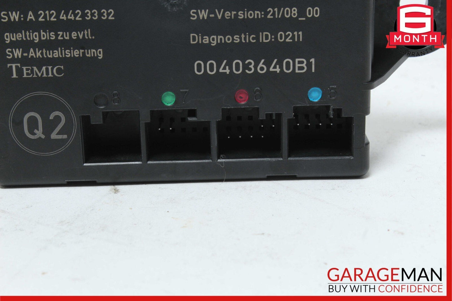 08-18 Mercedes W212 E350 C350 CLS350 Rear Left Side Door Control Module Unit OEM