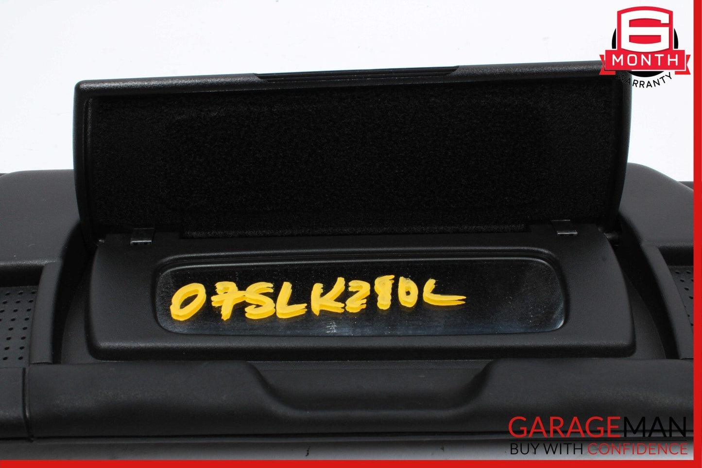 05-11 Mercedes R171 SLK300 Front Left Driver Sun Visor Sunvisor Shade Black OEM