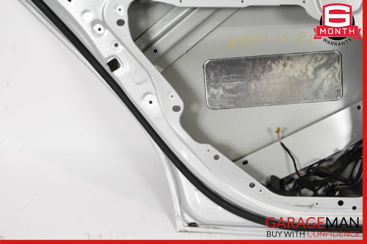 15-20 Mercedes W205 C300 C350e C400 Sedan Rear Left Side Exterior Door Shell OEM