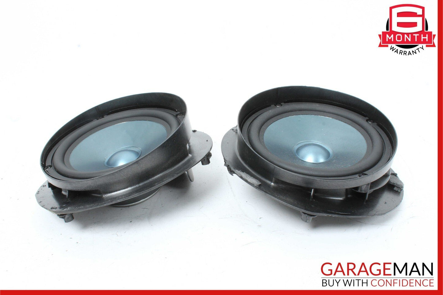 07-09 Mercedes W211 E350 E63 AMG Rear Left & Right Door Audio Sound Speaker Set