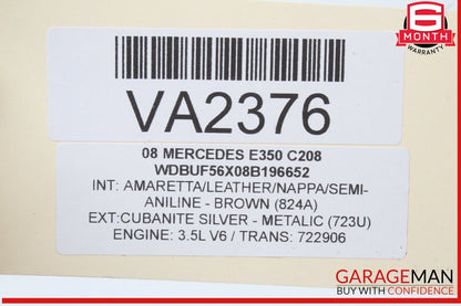 03-09 Mercedes W211 E350 Front Right Passenger Side Door Lock Latch Actuator OEM