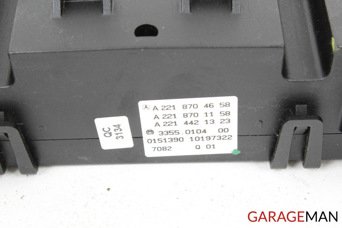07-13 Mercedes W221 S550 CL600 A/C AC Heater Climate Control Switch Module OEM