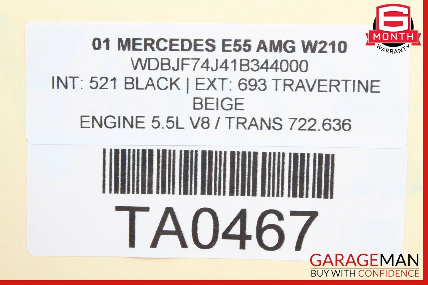 00-06 Mercedes E320 CL600 CLK55 E55 AMG Voice Recognition Control Module Unit