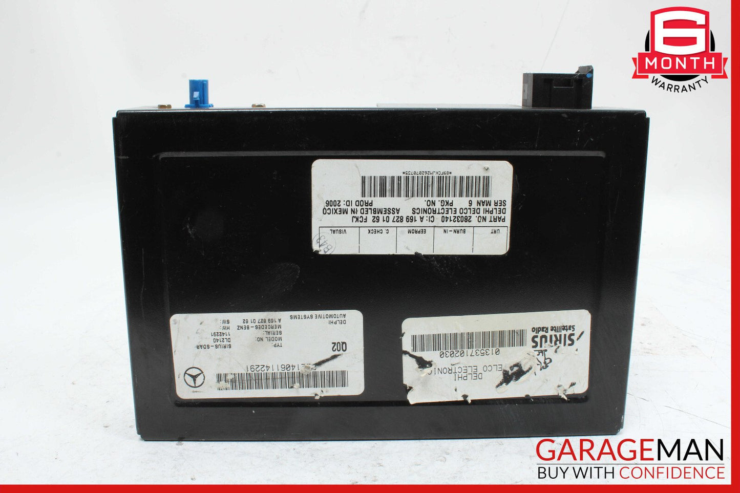 03-11 Mercedes CLK63 SLK280 Sirius Satellite Radio Receiver Module Unit OEM