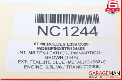 03-12 Mercedes W211 E350 E550 ML350 Front Right Seat Control Module OEM