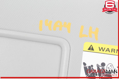 09-16 Audi A4 Front Left Driver Side Sun Visor Sunvisor Gray 8U0857551F OEM