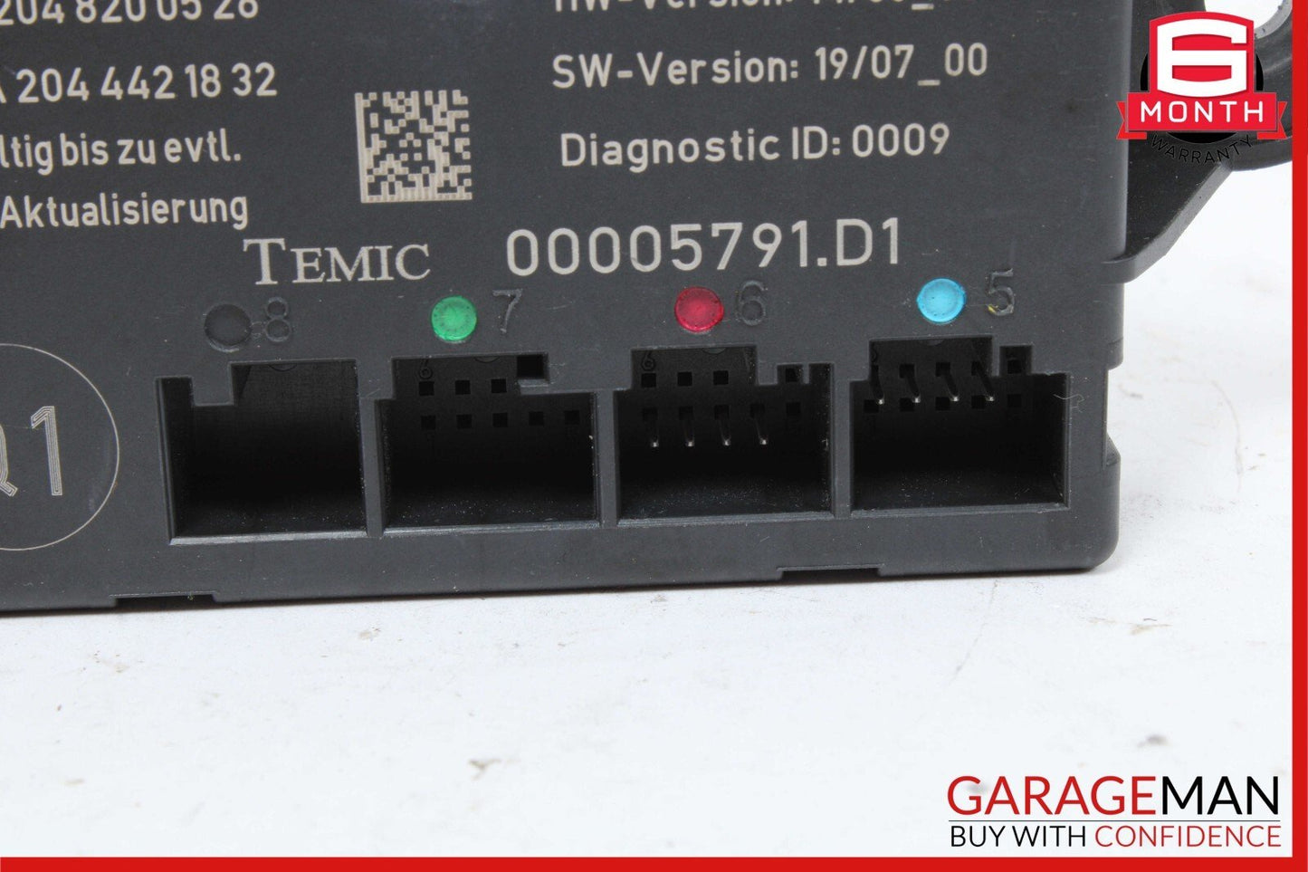 08-18 Mercedes W204 C300 C350 CLS550 GLK350 Rear Left Door Control Module Unit