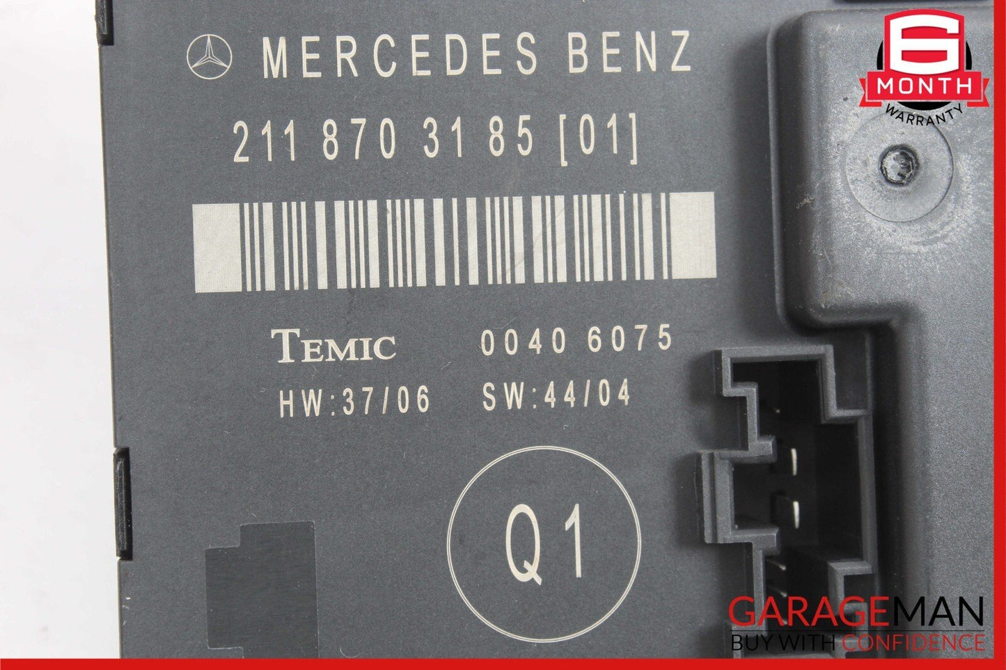 03-09 Mercedes W211 E350 E320 E63 Rear Left Side Door Controller Module Unit