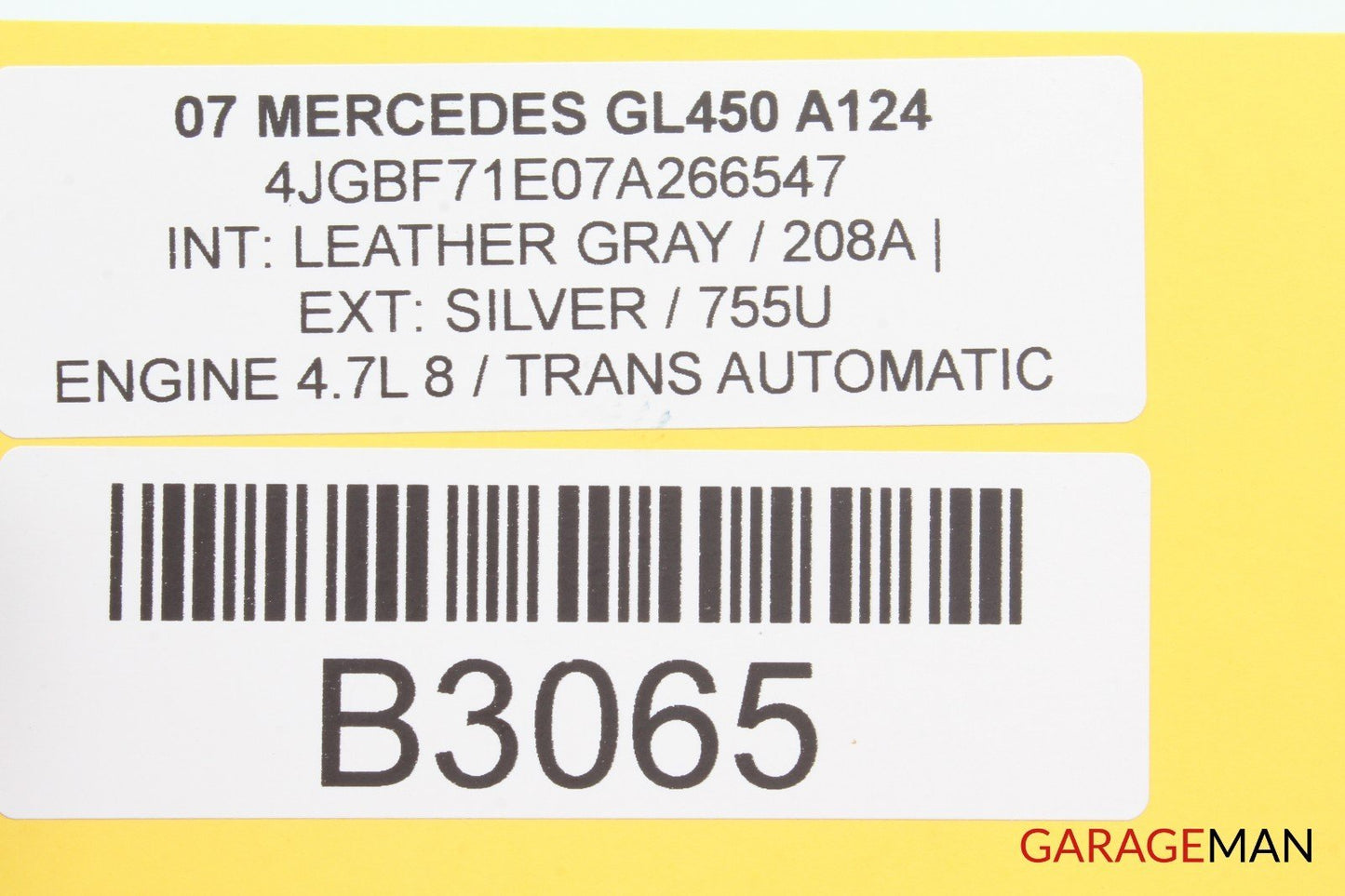 06-12 Mercedes W164 ML63 AMG GL450 Front Left Side Door Control Module OEM