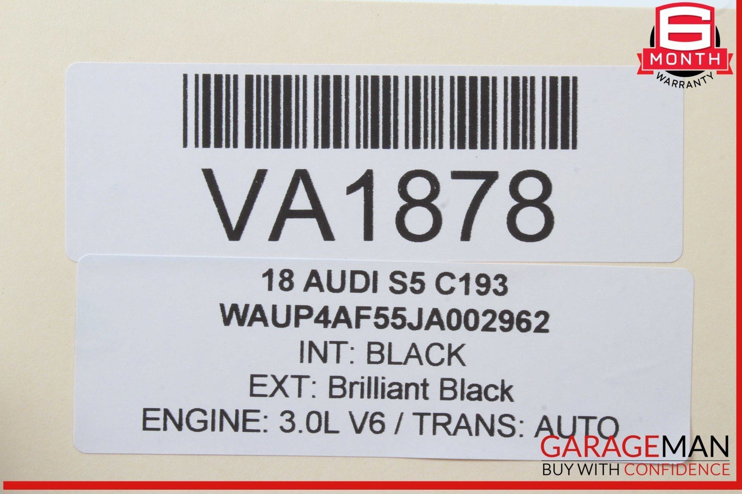 18-24 Audi S5 RS5 Rear Bumper Control Module 3AA962243 OEM
