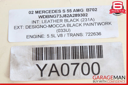 00-06 Mercedes W220 S55 AMG Rear Right & Left Tie Rod Link Control Arm Set OEM