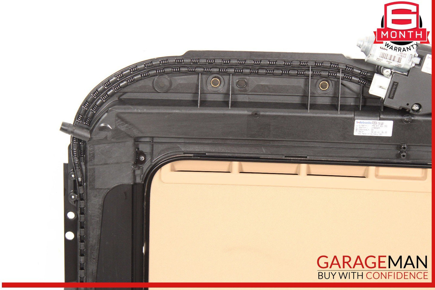 11-18 Porsche Cayenne 958 Sunroof Guide Rail Frame Glass Track OEM