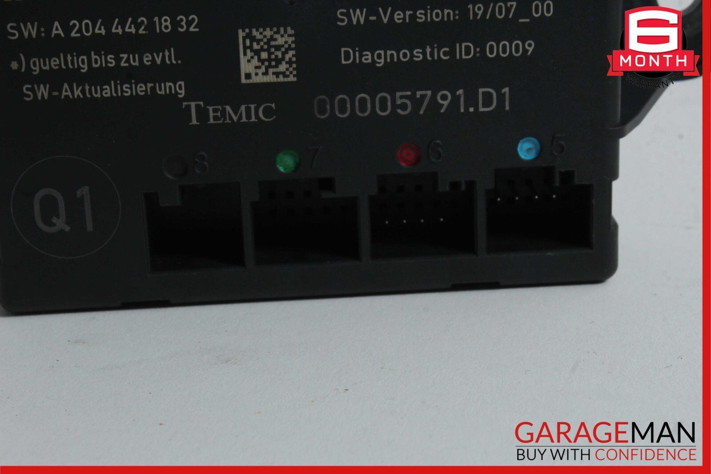 08-18 Mercedes W204 C300 CLS550 GLK350 Rear Left Side Door Control Module OEM