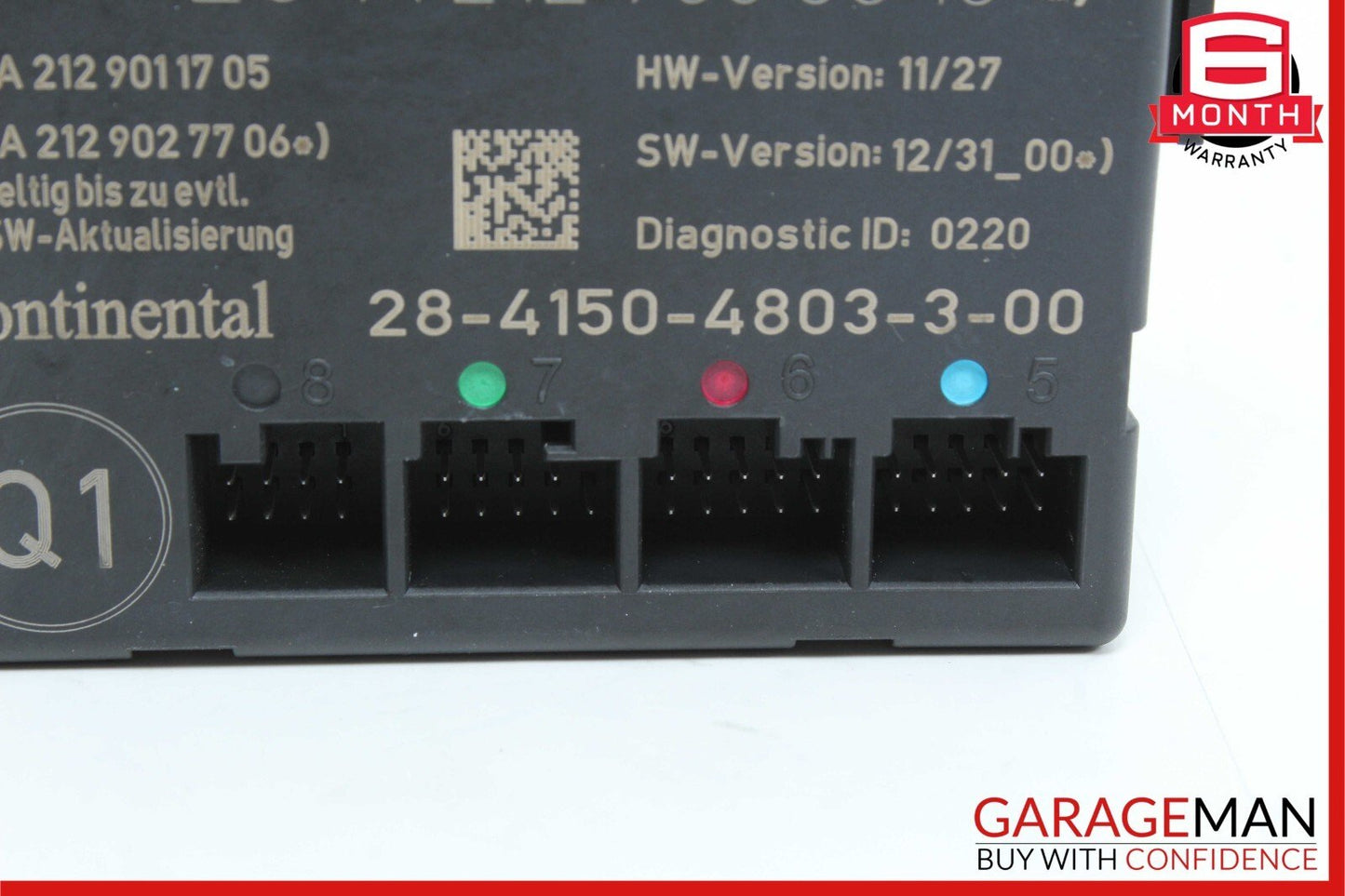 08-18 Mercedes E250 E350 SLK250 C250 Front Right Side Door Control Module Unit