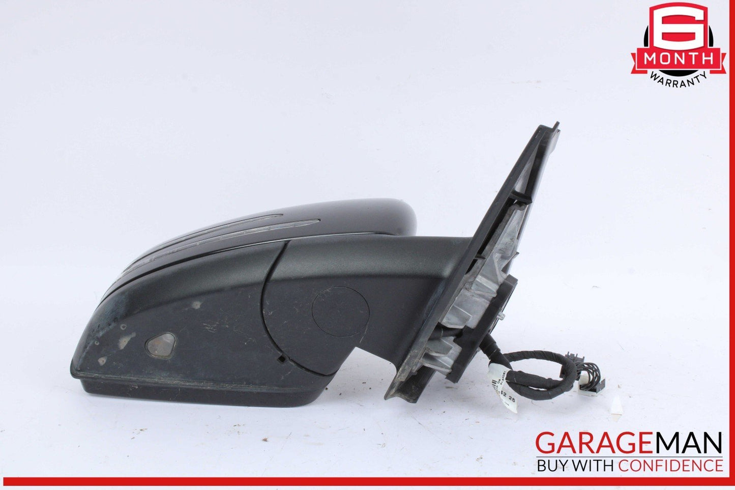 12-15 Mercedes W204 C250 Front Right Side Door Rear View Mirror w/ Blind Spot