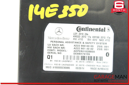 12-15 Mercedes W212 E350 C250 Communication Control Module 2229006003 OEM
