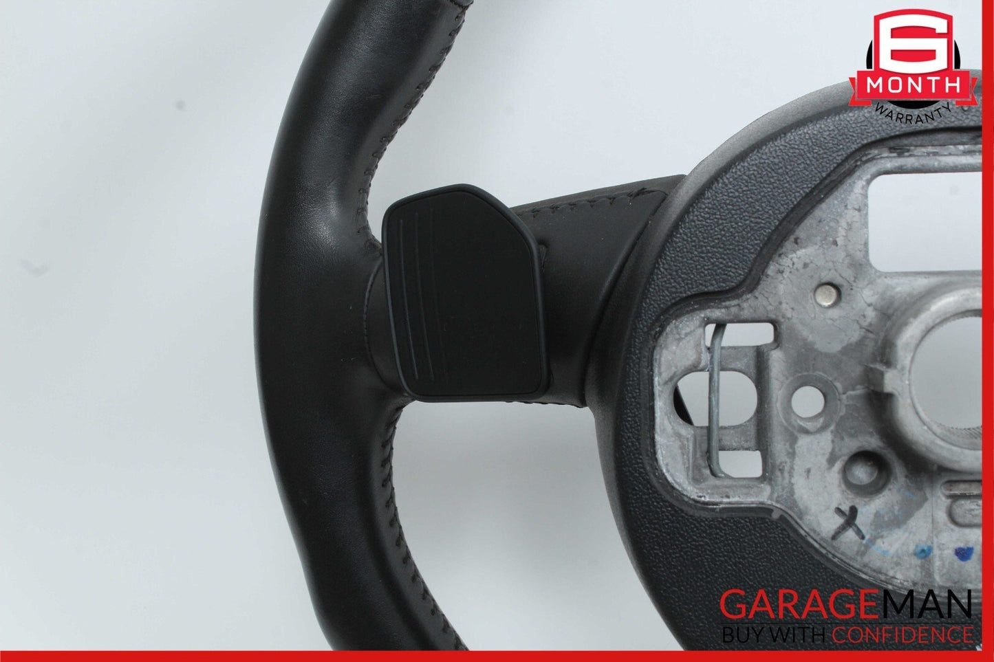 12-18 Audi A7 Steering Wheel w/ Paddle Shifter & Control Switch Assembly Black