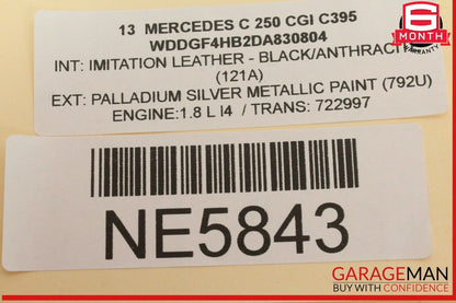 10-15 Mercedes W204 C250 CGI C300 Keyless Go Entry Control Module 1729006206 OEM