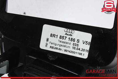 09-17 Audi Q5 SQ5 Dash Dashboard Center Display Screen Bezel Trim Cover OEM