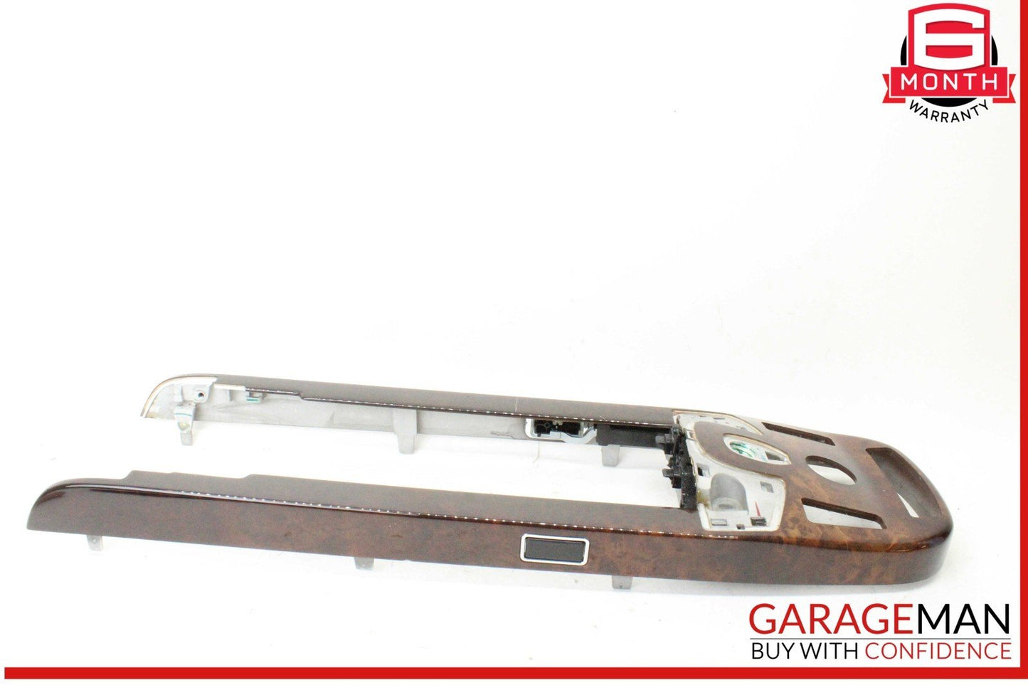 07-09 Mercedes W221 S550 CL600 Center Console Trim Bezel Wood 2216800234 OEM