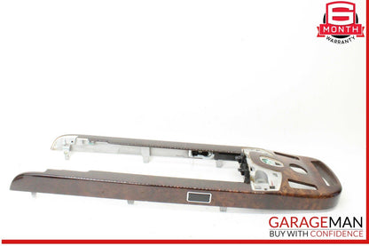 07-09 Mercedes W221 S550 CL600 Center Console Trim Bezel Wood 2216800234 OEM