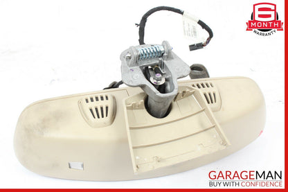 10-13 Mercedes W207 E350 E550 Interior Top Upper Rear View Mirror Assembly Beige