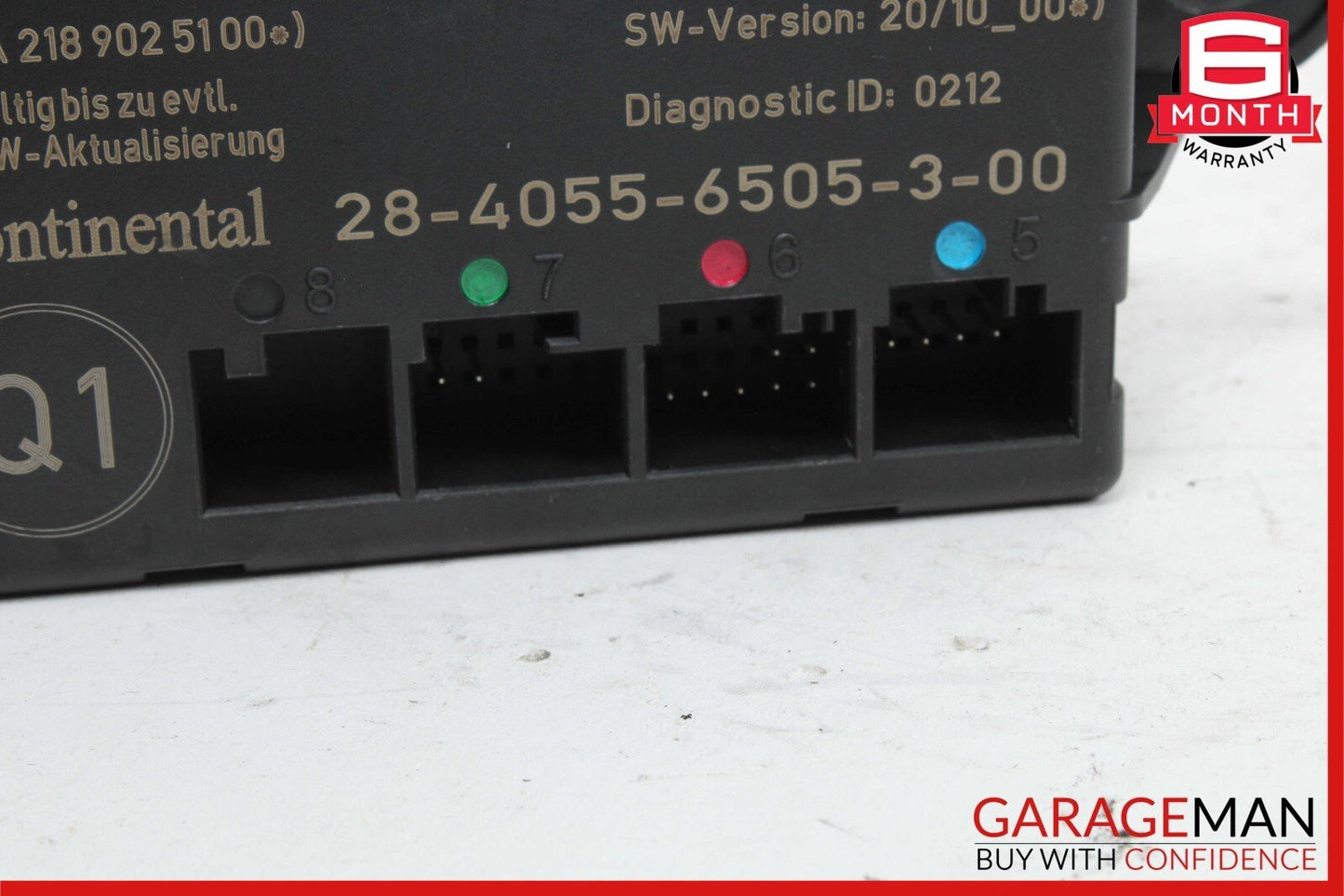 08-18 Mercedes W204 C250 C300 CLS550 Rear Left Side Door Controls Module Unit