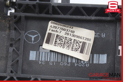10-14 Mercedes W207 E350 E550 Front Left Exterior Door Handle Frame OEM