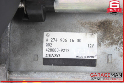 15-18 Mercedes W205 C300 GLC300 M274 Engine Starter Motor 2749061600 OEM