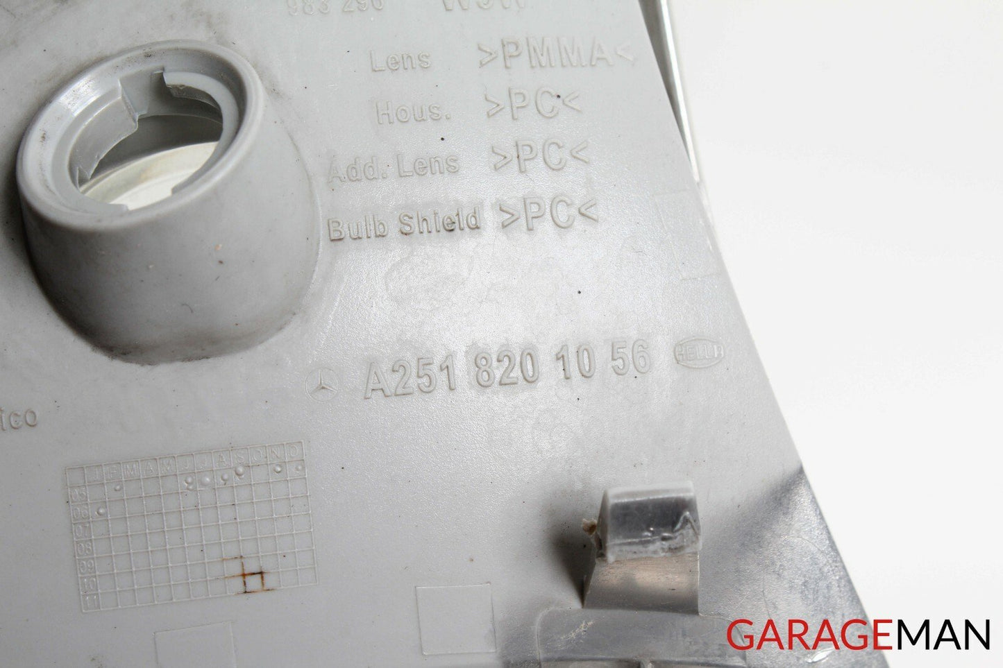 06-10 MERCEDES W251 R350 FRONT RIGHT PASSENGER SIDE PARKING LIGHT LAMP OEM