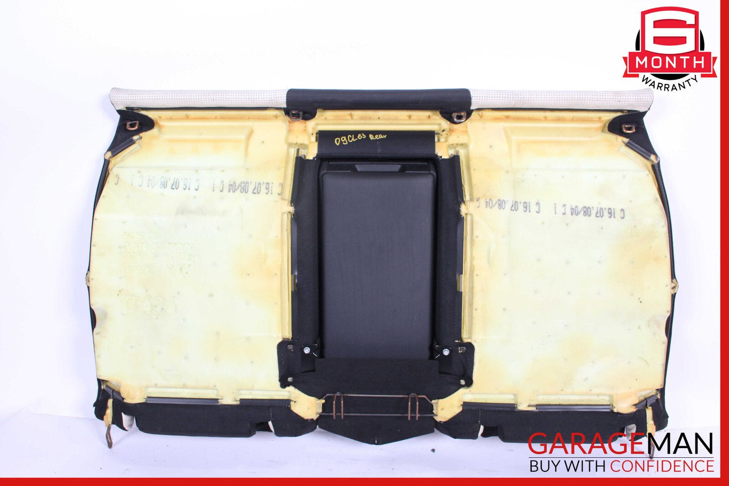 07-14 Mercedes W216 CL63 AMG Rear Upper Top Seat Cushion Assembly OEM