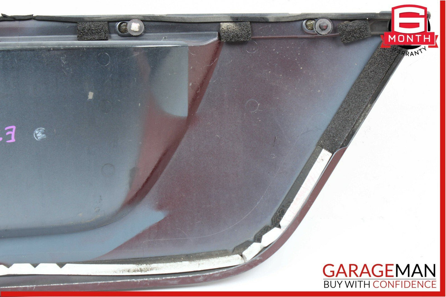 07-09 Mercedes W211 E350 E63 AMG Trunk Lid Tailgate License Plate Panel Red
