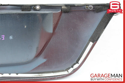 07-09 Mercedes W211 E350 E63 AMG Trunk Lid Tailgate License Plate Panel Red