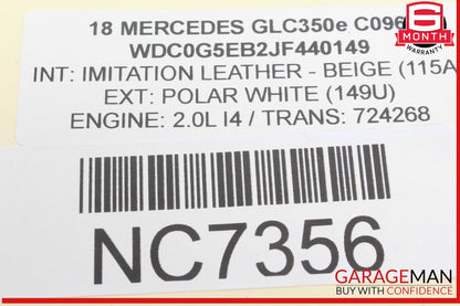 14-20 Mercedes X253 GLC350e C300 S450 Fuel Pump Control Module Unit OEM