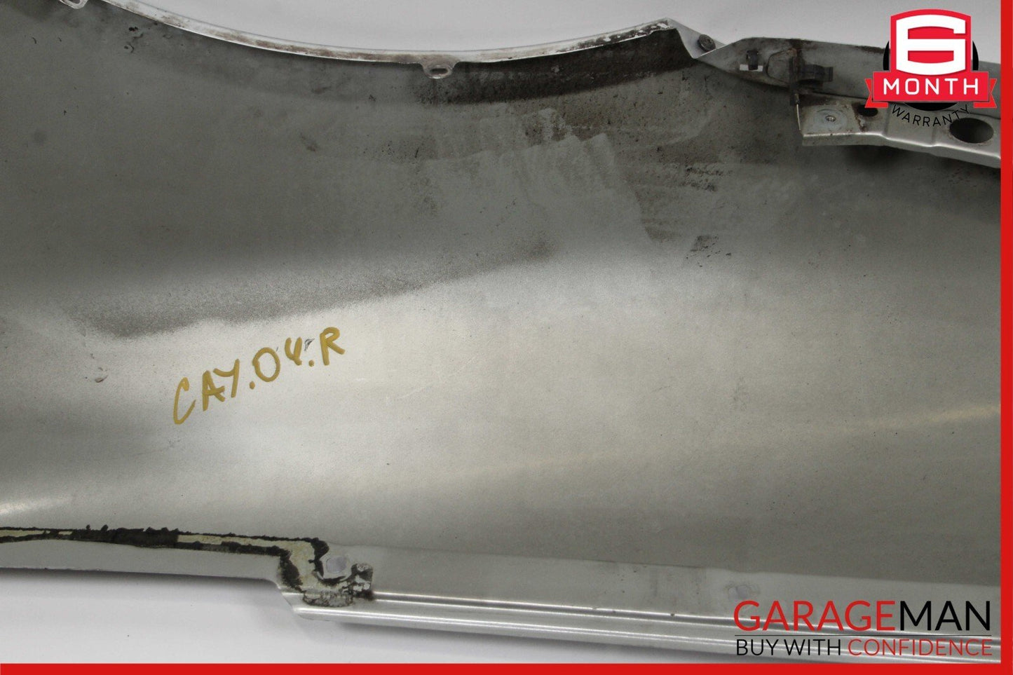 03-06 Porsche Cayenne 955 Front Right Passenger Side Wing Fender Panel Silver