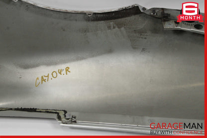 03-06 Porsche Cayenne 955 Front Right Passenger Side Wing Fender Panel Silver